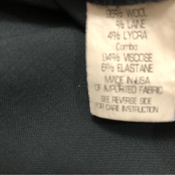 Theory Abrienda Stretch Wool Dress Sleeveless Black & Gray Size 2 - Picture 5 of 5